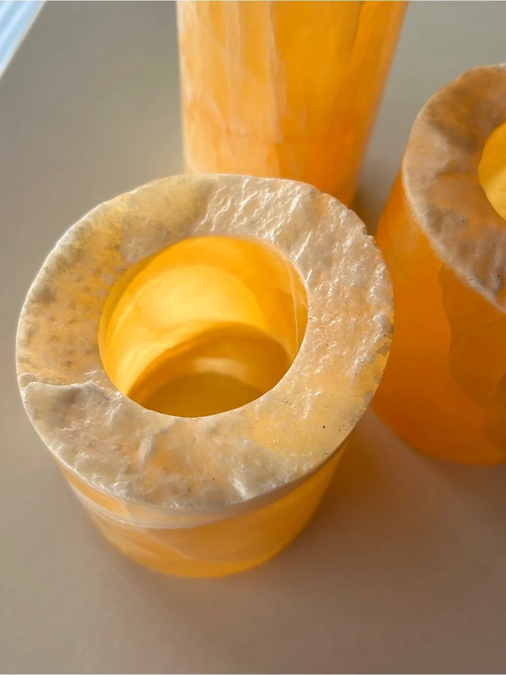 N/A orange calcite